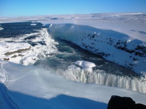 Gullfoss (Is it “icy” in Iceland?)